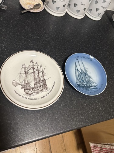 Nautical ship plates - nautical,