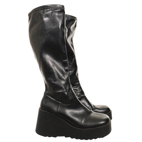 Y2k knee high - high, black