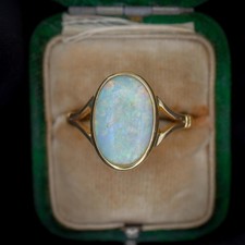 Antique Natural Opal Oval