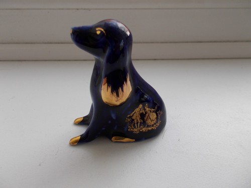 Rare miniature limoges cobalt - rare,