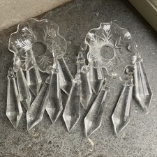 2 x Antique Victorian & Glass