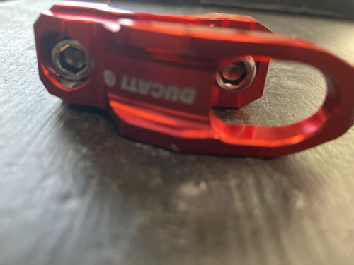 Ducati helmet holder hanger - helmet,
