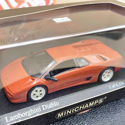 Minichamps lamborghini - minichamps, 1/43
