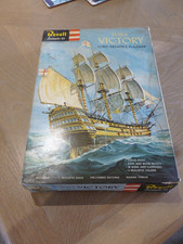 First Issue 1962 Revell H.M.S. Victory Lord Nelson's Flagship 1:146 Model Kit