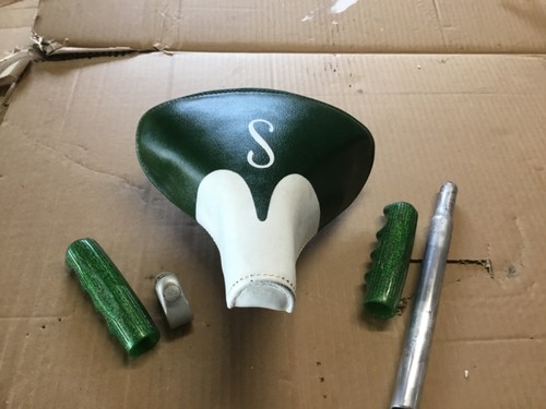 Green schwinn seat grips - green,