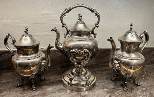 Lot silver copper - on, plated