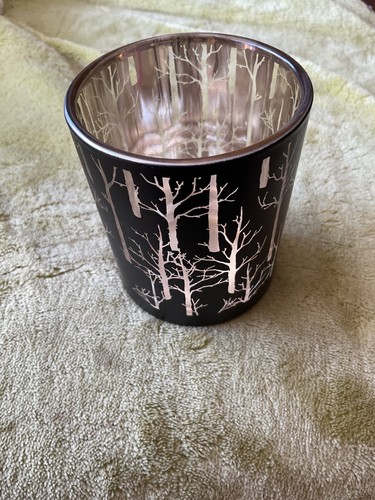 Black tree design votive - , or