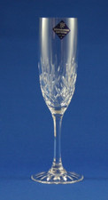EDINBURGH CRYSTAL - TAY DESIGN - FLUTE CHAMPAGNE GLASS 160ml  21cm / 8 1/4"