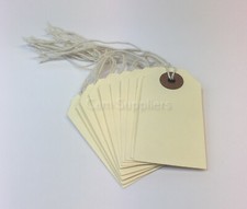 Manila Brown Buff Strung Tie