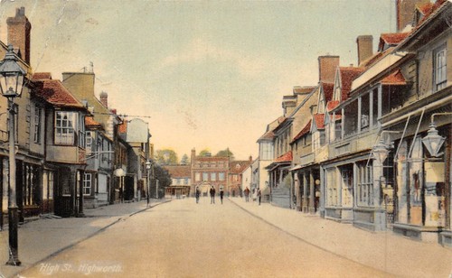 Postcard wilts highworth - postcard,