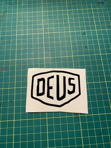 Deus sticker - 1x,