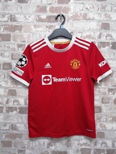 Man Utd Shirt Sancho Premier League Manchester 11-12 Yrs Boys 