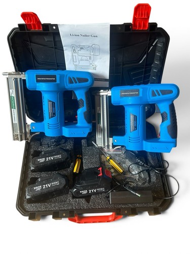 21v cordless nail gun kit - 21v,
