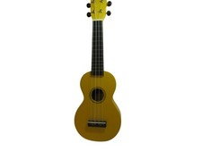 Mahalo Smiley Yellow s Soprano Ukulele Sengon Wood 12 Frets High Gloss Finish