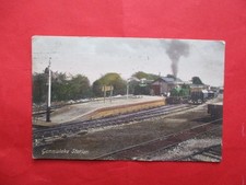 GUNNISLAKE Station-Cornwall~1906 Postcard