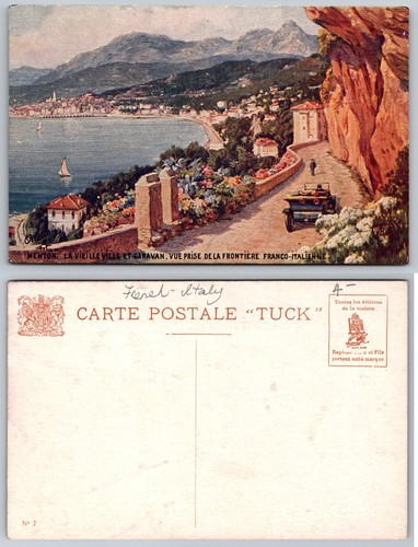 Vintage menton france - vintage, old