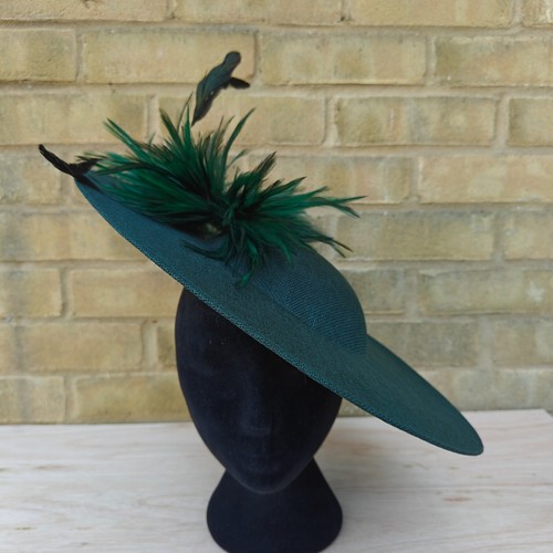 Dark green feather - , 40cm
