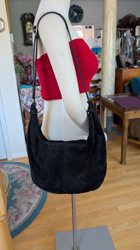Vintage handbag black - handbag,