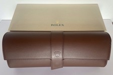 ROLEX  Watch Roll Travel Case