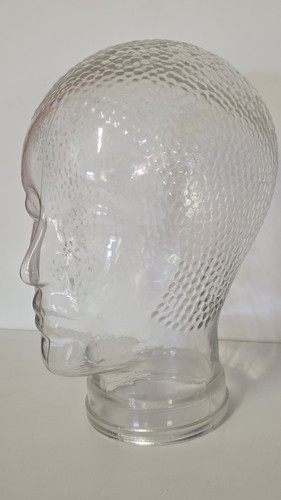 Vintage clear glass - glass, mannequin