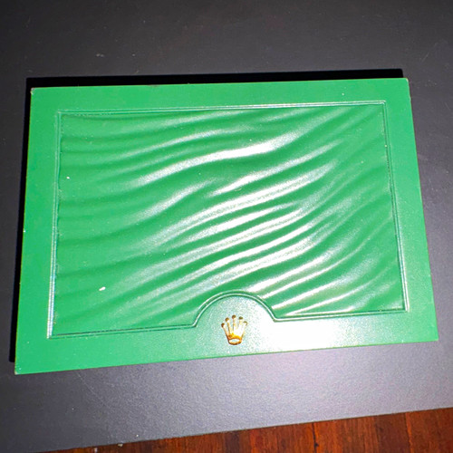 Rolex green presentation - rolex, box