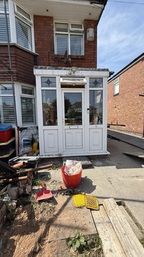 Upvc porch window - window, door