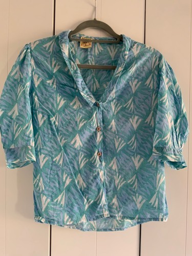 Anokhi vintage blue blouse - anokhi, 10