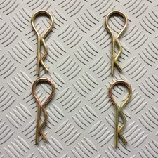 6mm x 70mm R Clips Zinc Plated