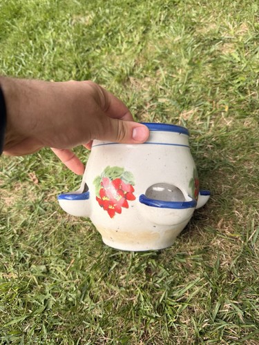 Vintage strawberry planter - vintage,