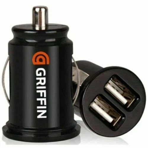 Griffin dual car charger usb - car,