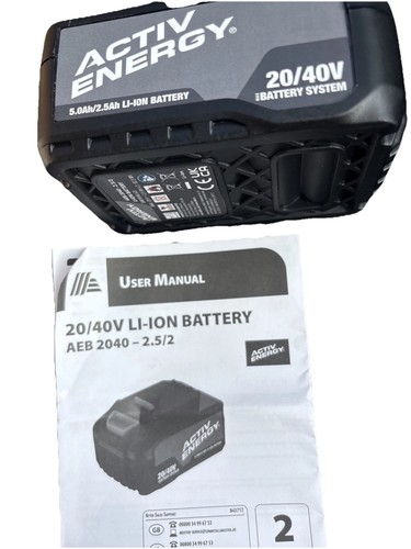 Activ energy ion - activ,