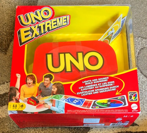 Uno extreme card game - card, with