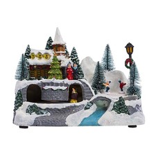 Christmas Village Scene House