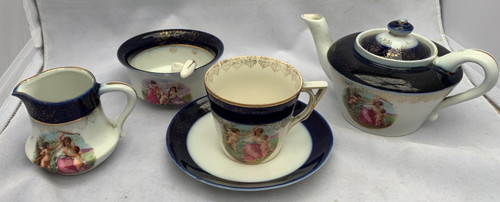 Antique miniature porcelain - antique,