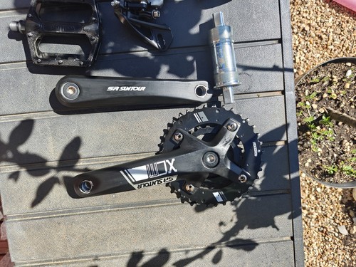 Bike parts fork - parts,, fork,crankset