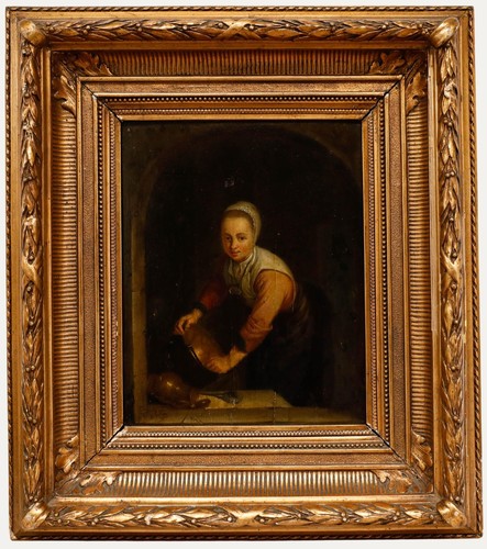 Gerrit dou 18th century oil - dou,