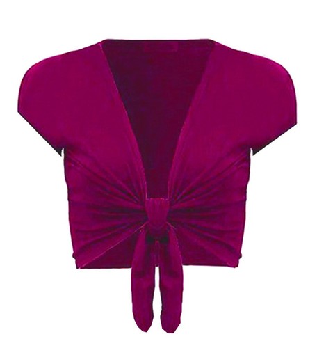 Women short sleeve - short, tie