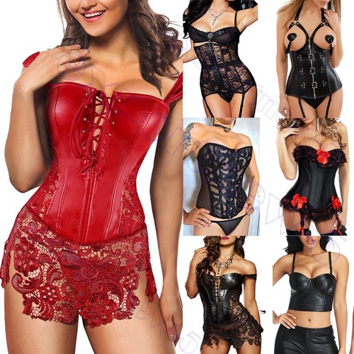 Women black overbust - black,