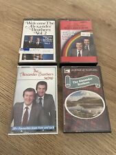 Alexander Brothers Music Cassette Tape Bundle X 4 Scotland Folk Easy Listening