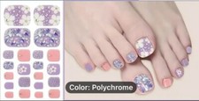 TOE NAIL WRAPS - PEEL OFF AND