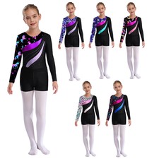 Kids Girls Gymnastics Leotard