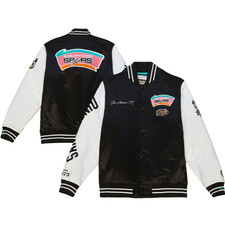 San Antonio Spurs Jacket NBA Men's Mitchell & Ness Team Jacket - New