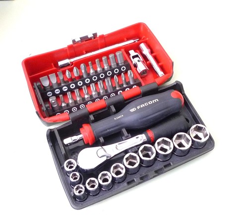 Facom rnano socket set - facom, 38