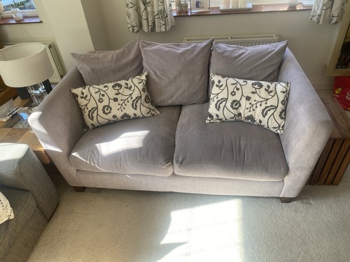 Silver grey sofa - silver,