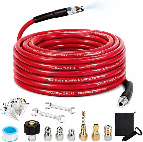 Sewer jetter kit for - kit, pressure