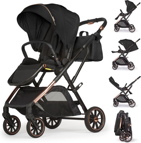 Baby pushchair - pushchair, black)