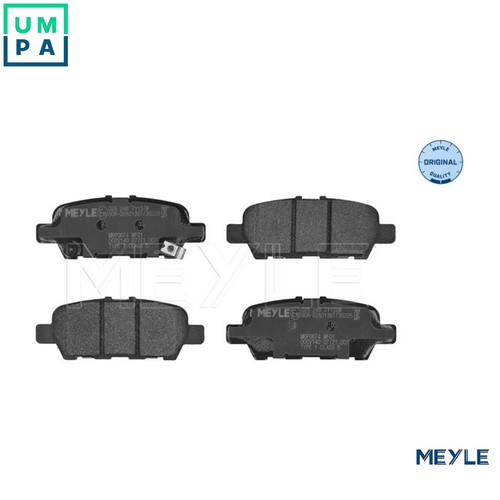 Brake pad set disc - set, 025