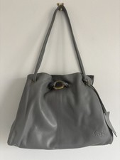 Gigi Genuine Leather Grey