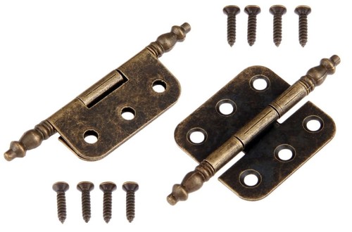 10x decoration brass hinges - decoration,