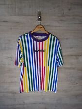Guess Rare ASAP Rocky Small  Striped Vtg Mens T Shirt SRA 